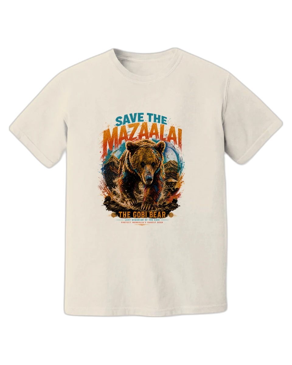 Mazaalai on the cream tee